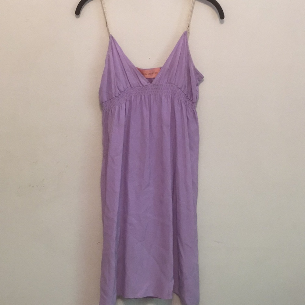 Morgan Oakley purple Silk Slip Dress XS/S
